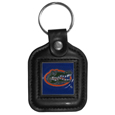 Florida Gators Square Leatherette Key Chain